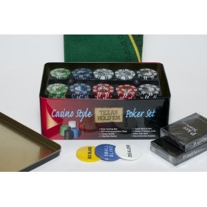 Набор для покера Holdem Light Premium на 200 фишек
