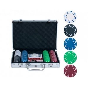Набор для покера на 200 фишек без номинала