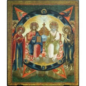 Новозаветная Троица (копия старинной иконы)