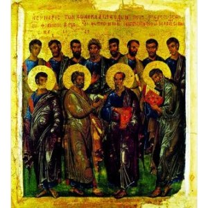 12 апостолов (копия старинной иконы)