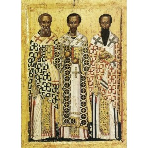 Собор трех Святителей (копия старинной иконы)