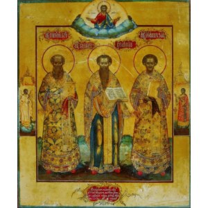 Собор трех Святителей (копия иконы 19 века)