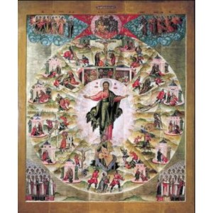 Апостольская проповедь (копия иконы 17 века)