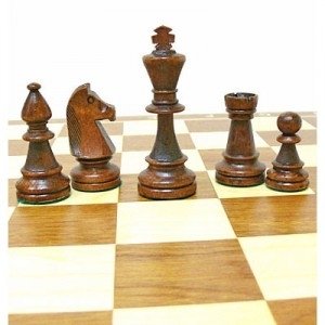 Шахматы деревянные турнирные 53х53 см. Фабрика 