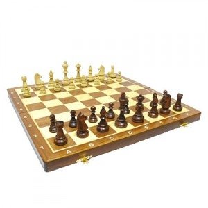 Шахматы деревянные турнирные 53х53 см. Фабрика "Wegiel"