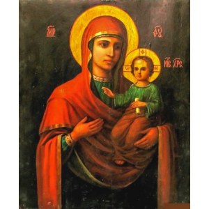 Гербовецкая икона Божией Матери (копия старинной)