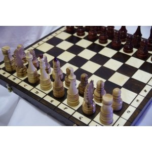 Шахматы деревянные Лакированный клён