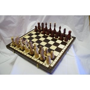 Шахматы деревянные Лакированный клён