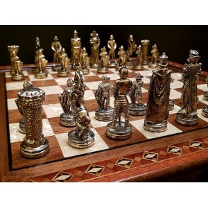 Шахматы "Эпоха империй" орех антик