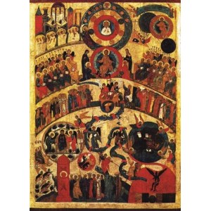 Икона Страшный суд (15 век)