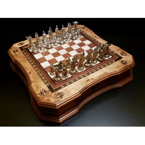 Шахматы "Легион" клен антик