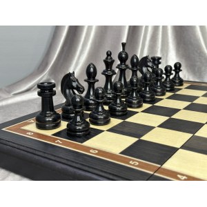 Шахматы деревянные большие 50 см с утяжеленными фигурами из клена