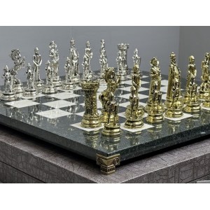 Шахматы из камня подарочные