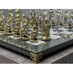 Шахматы из камня подарочные