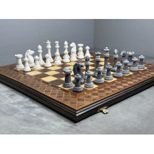 Шахматы 3 в 1 подарочные с фигурами Стаунтон