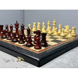 Шахматы подарочные большие с фигурами из самшита