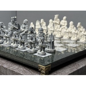 Шахматы из камня подарочные