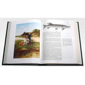 Подарочная книга "Жизнь и ловля пресноводных рыб"